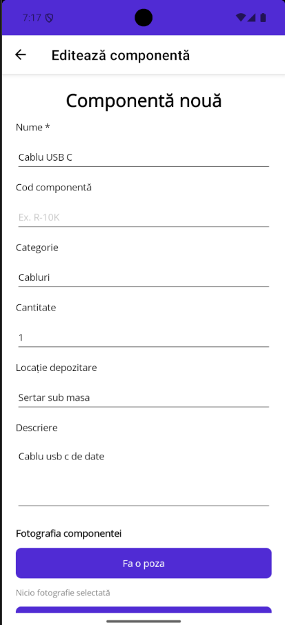 Inventory App MAUI